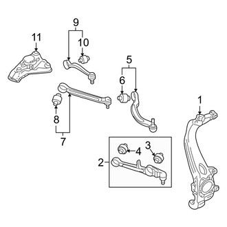 Audi OE - Front Suspension - Suspension Components