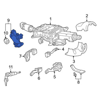 Audi OE - Ignition Lock Housing