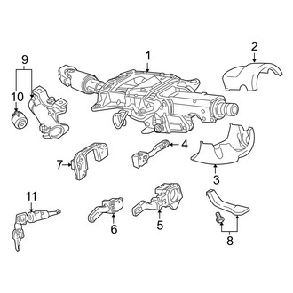 Audi OE - Steering Column - Shroud, Switches & Levers (Convertible)