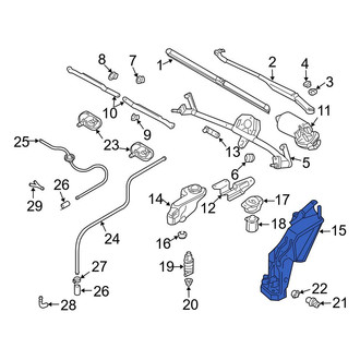 Audi OE - Washer Fluid Reservoir