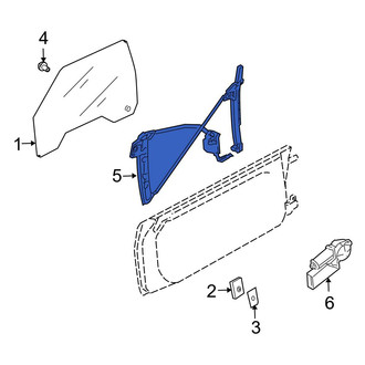 Audi OE - Front Left Window Regulator