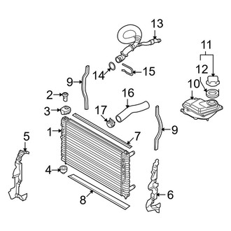 Audi OE - Cooling - Radiator & Components (Main)