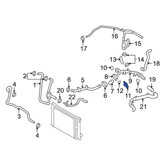 Audi OE - Engine Coolant Temperature Sensor