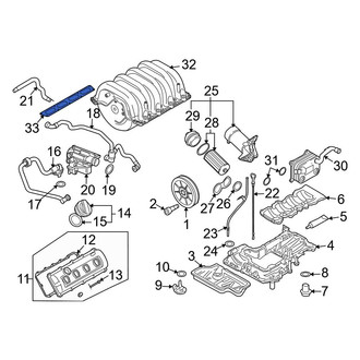Audi OE - Engine Intake Manifold Gasket