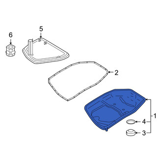 Audi OE - Transmission Oil Pan