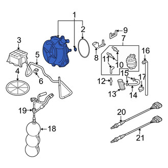 Audi OE - Power Brake Booster Vacuum Pump