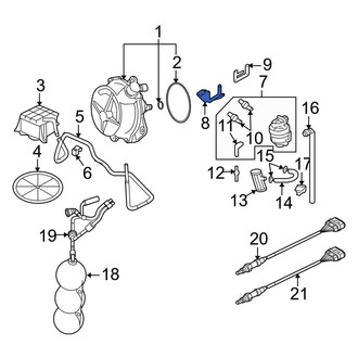 Audi OE - Vapor Canister Bracket