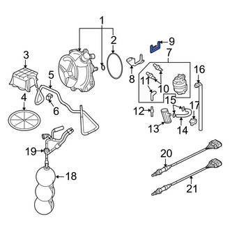 Audi OE - Vapor Canister Bracket