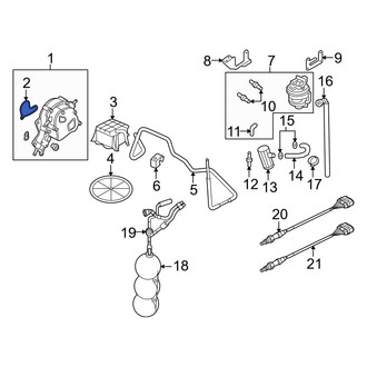 Audi OE - Power Brake Booster Vacuum Pump Seal