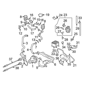 Audi OE - Emission System - Emission Components