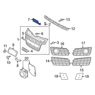 Audi OE - Grille Bracket