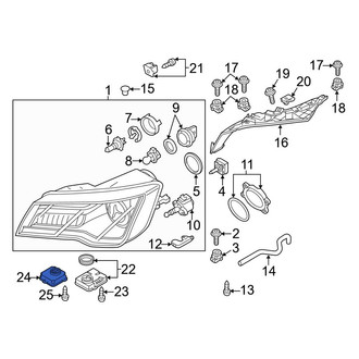 Audi OE - Front Daytime Running Light Module