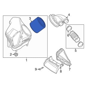 Audi A7 OEM Air Intake Parts | Filters, Manifolds — CARiD.com