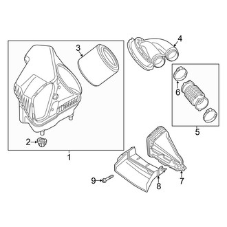 Audi OE - Engine / Transaxle - Air Intake