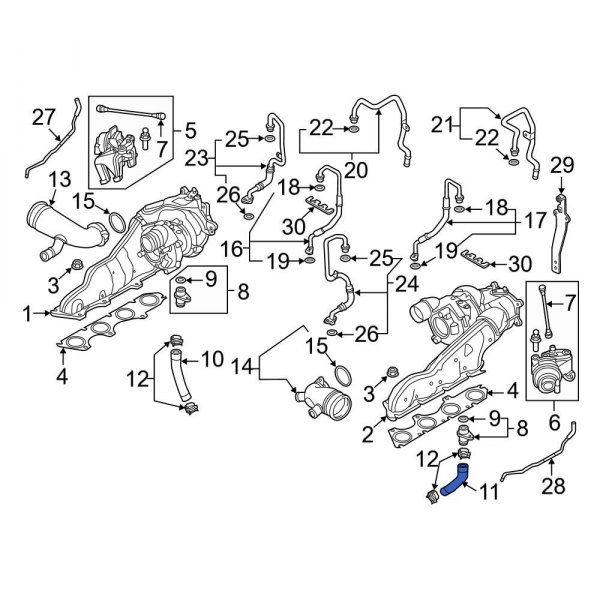 Turbocharger Oil Line