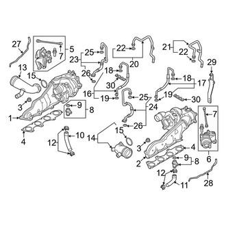 Audi OE - Engine / Transaxle - Turbocharger & Components