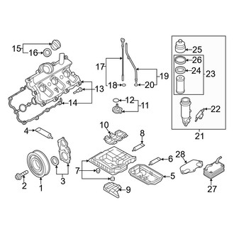 Audi OE - Engine / Transaxle - Engine Parts (3.0L Gas)