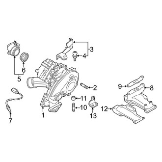 Audi OE - Engine / Transaxle - Turbocharger & Components (TDI Premium Plus / TDI Prestige)