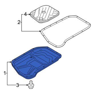 Audi OE - Transmission Oil Pan