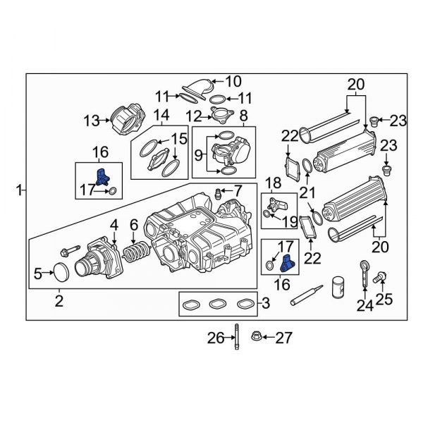 Supercharger Boost Sensor