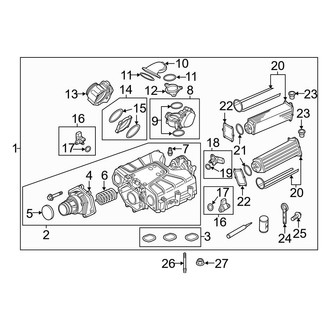 Audi OE - Engine / Transaxle - Supercharger & Components