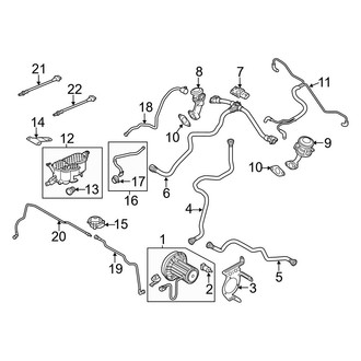 Audi OE - Emission System - Emission Components (3.0L Gas)