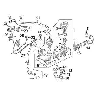 Audi OE - Emission System - Emission Components (Cooler & Components)