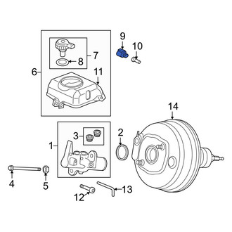 Audi OE - Brake Fluid Level Switch