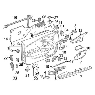 Audi OE - Front Door - Interior Trim