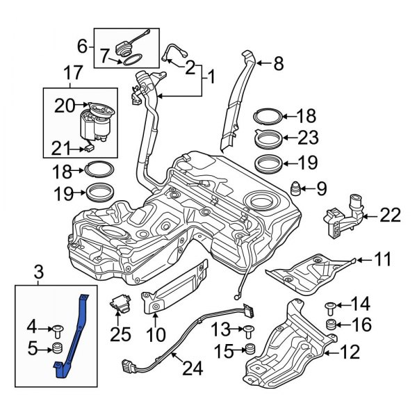 Fuel Tank Strap