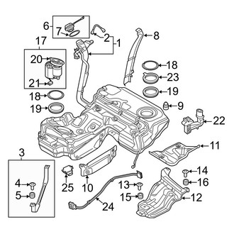 Audi OE - Fuel System Components