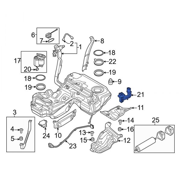 Fuel Sender and Hanger Assembly