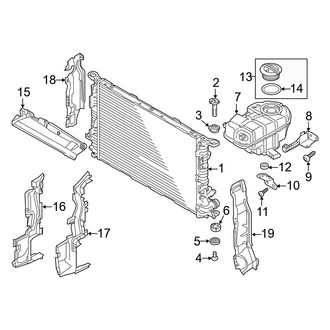 Audi OE - Cooling - Radiator & Components (Main)