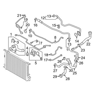 Audi OE - Cooling - Hoses & Lines (Main, Supply)