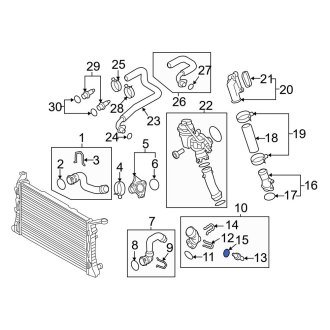 Audi A5 OEM Engine Cooling Parts | Radiators, Fans — CARiD.com