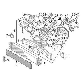 Audi OE - Cooling - Intercooler