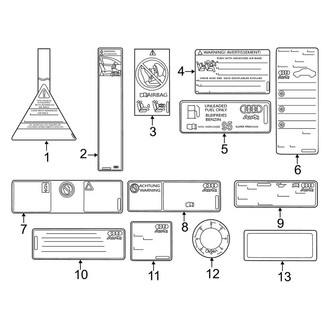 Audi OE - Information Labels - Labels