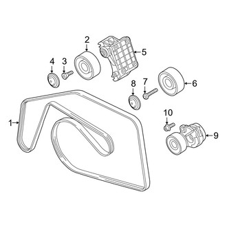 Audi OE - Cooling - Belts & Pulleys (TDI Premium Plus / TDI Prestige)