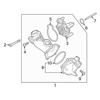 Audi OE - Cooling - Water Pump (Main)