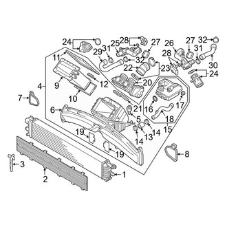 Audi OE - Cooling - Intercooler
