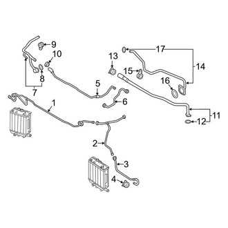 Audi OE - Cooling - Hoses & Lines (Vent Lines)