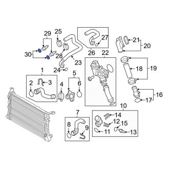 Audi S7 OEM Engine Cooling Parts | Radiators, Fans — CARiD.com