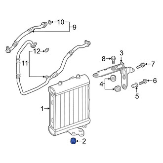 Audi OE - Engine Oil Cooler Insulator