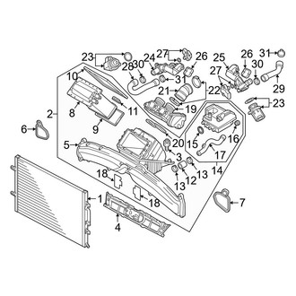 Audi OE - Cooling - Intercooler (Base / Performance)