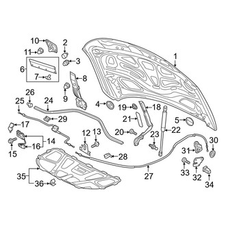 Audi OE - Hood & Components