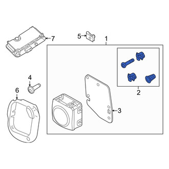 Audi OE - Cruise Control Distance Sensor Hardware Kit