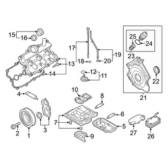 Audi OE - Engine / Transaxle - Engine Parts