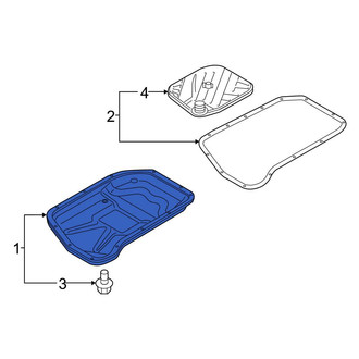 Audi OE - Transmission Oil Pan