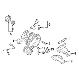 Audi OE - Engine / Transaxle - Turbocharger & Components