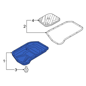Audi OE - Transmission Oil Pan